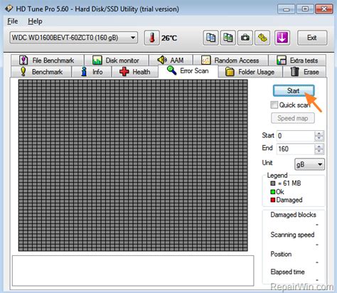 hard disk surface scan tool